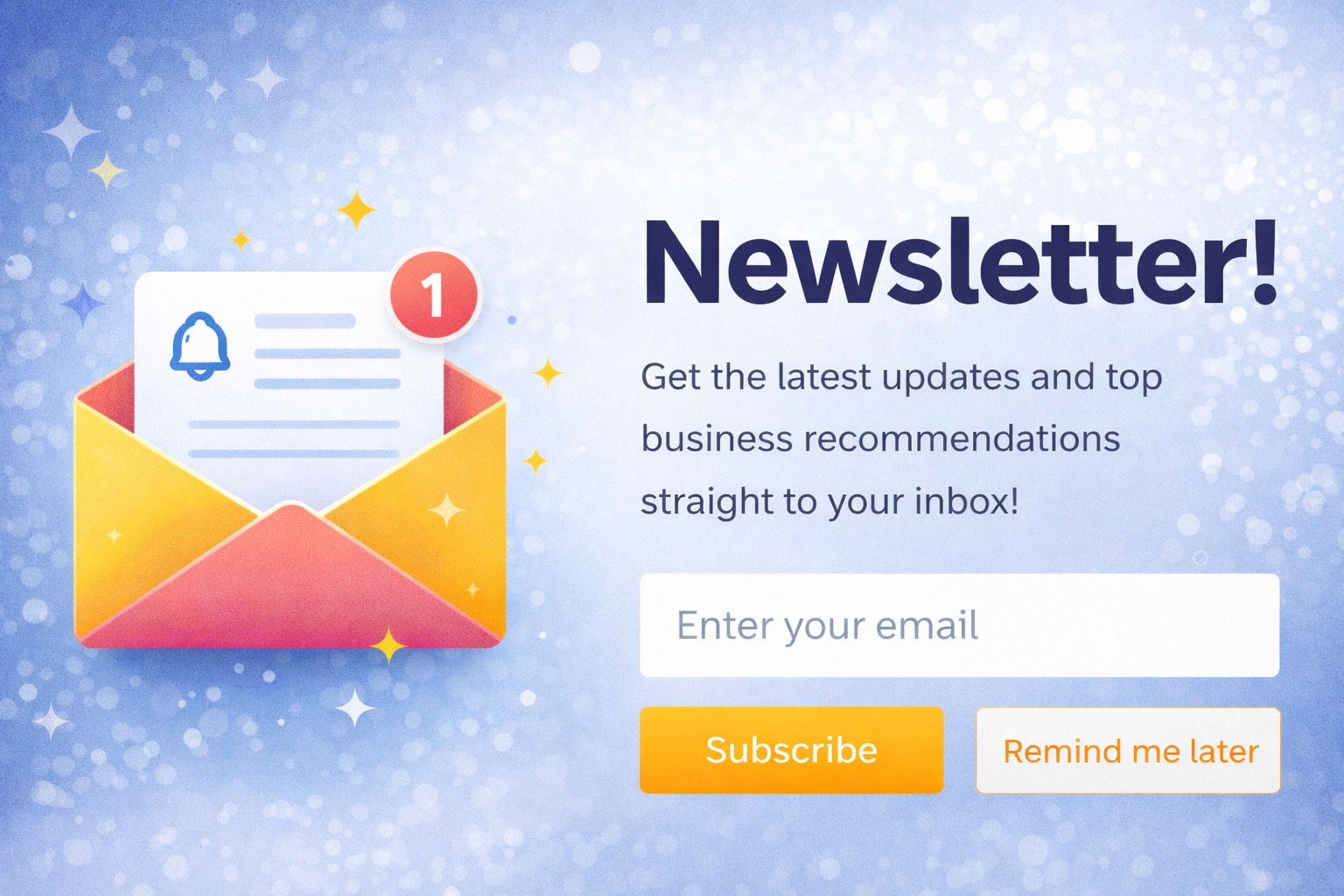 Subscribe to Our Newsletter